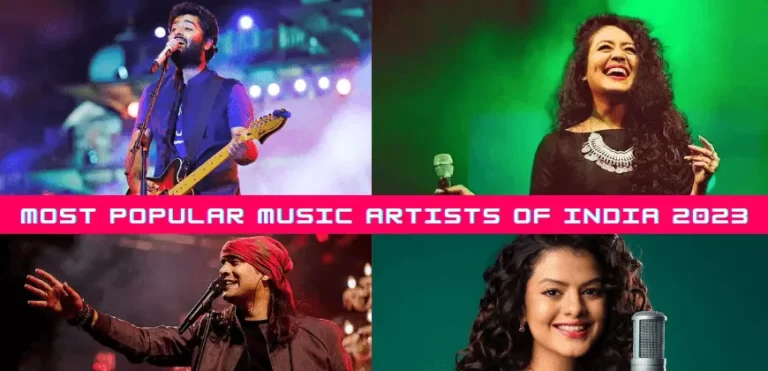 Top 7 Most Popular Music Artists of India 2024